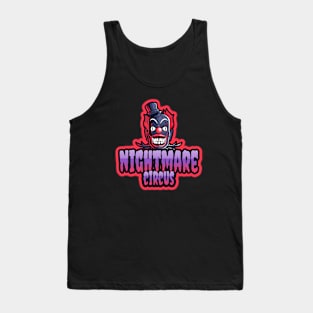 Nightmare Circus Evil Clown Tank Top